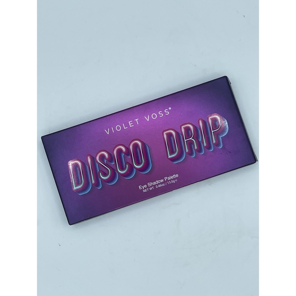 Violet Voss Cosmetics Disco Drip Eyeshadow Palette Full Size .46oz Brand New!